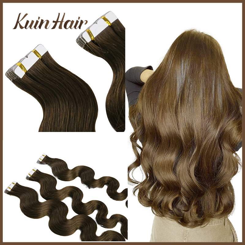 Invisible Tape In Extensions Real Hair - テープ式人毛エクステ ボディウェーブ レミーヘア 粘着式 インビジブル 本物の自然な人毛