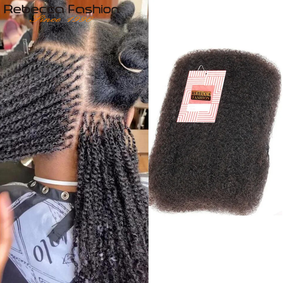 アフロキンキーカーリーバルク人毛エクステ、QVRレミーバルク - Water Wave Bulk Human Hair For Braiding のレビューと価格