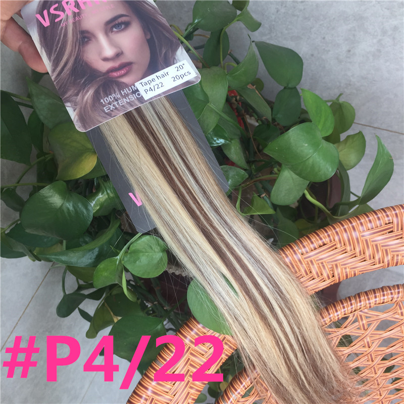 Vsrhair テープインヘア 50cm 60cm 強力接着 - Invisible Tape In Extensions Real Hair のレビューと価格