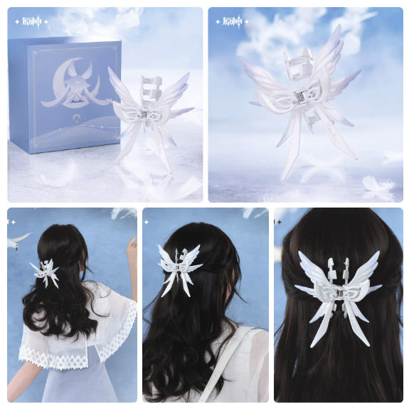 ゲーム公式コスプレ原神インパクト コルンビナテーマ インプレ - Hair Clips のレビューと価格